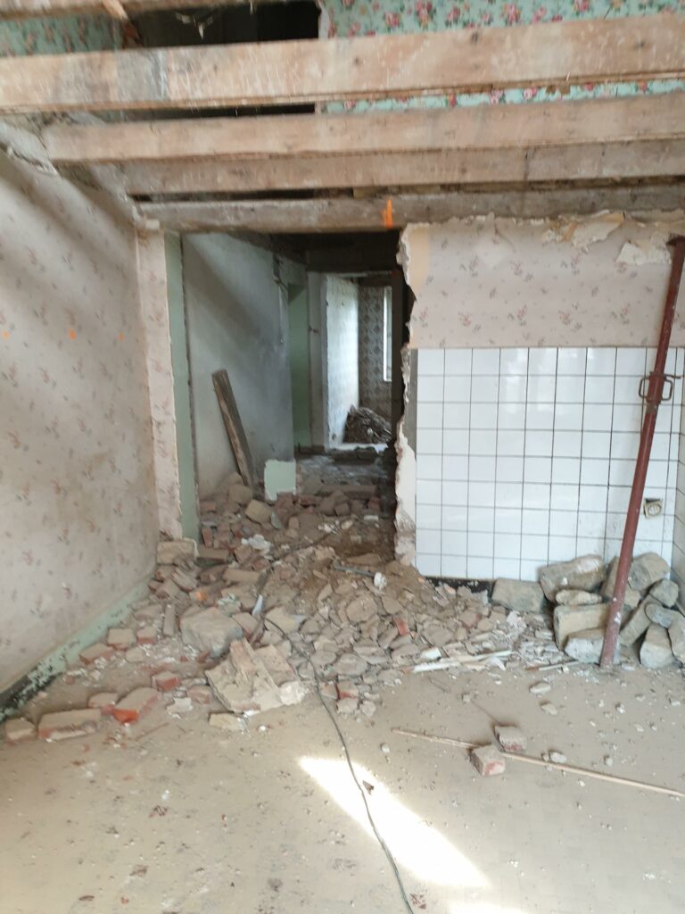 Démolition intérieure