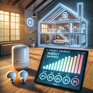 Une application de gestion d'Energie faisant partie d'un système domotique